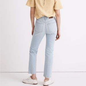 Madewell Slim Demi boot jeans